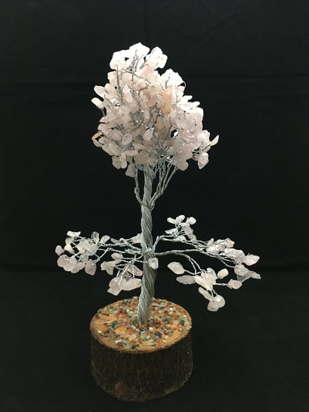 Gemstone Tree Rose Quartz