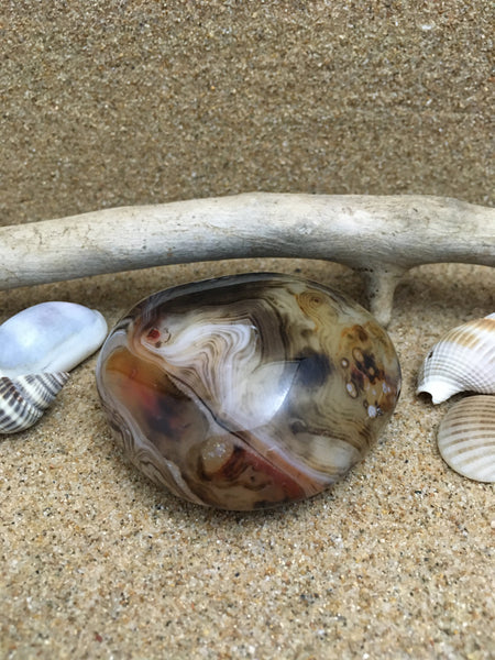 Agate Banded Gallet - 131grams