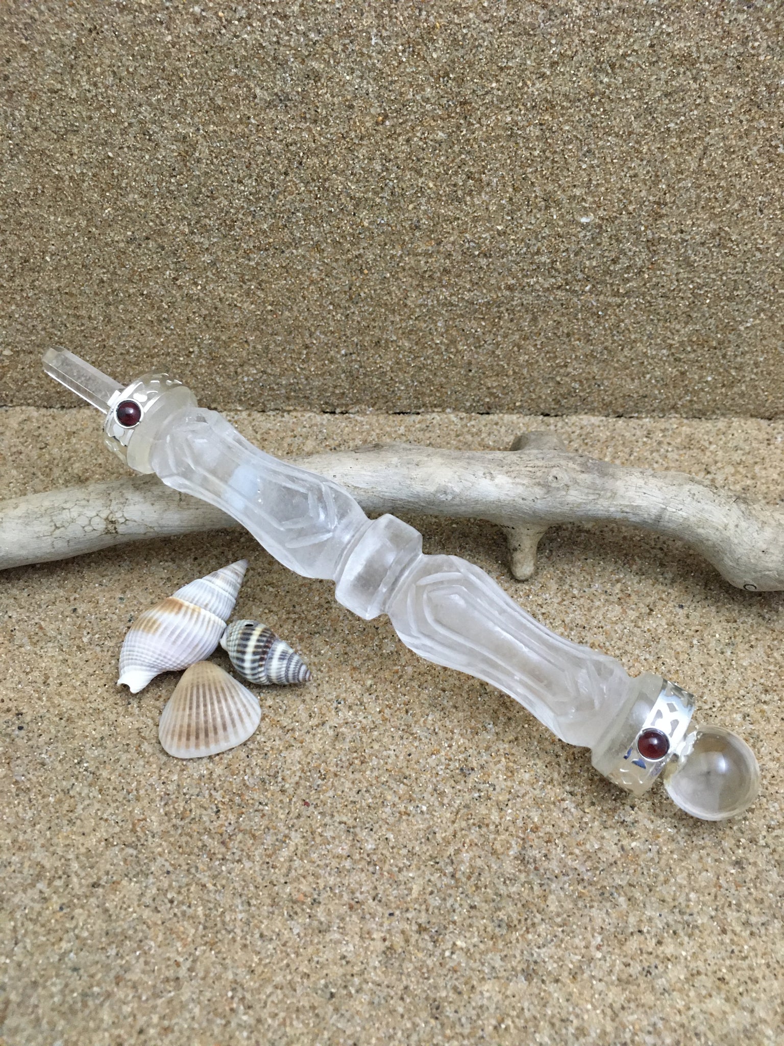 Healing Wand Clear Quartz Wand - 173mm