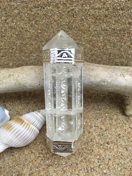 Healing Wand Clear Quartz Chakra Wand - 65mm